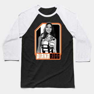 Dame Diana Rigg Baseball T-Shirt